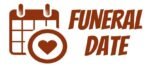 Funeral Date Square Logo